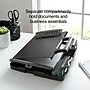 Staples® Portable Plastic Storage Clipboard, Letter Size, Black (ST28545-CC)~#|#~s1206548_sc7