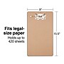 Staples ArchBoard Clipboard, Legal Size, Brown (44295)~#|#~s1206558_sc7