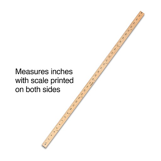 Staples 36" Wood Yardstick (51893) Staples
