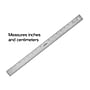 Staples 18" Stainless Steel Ruler with Non Slip Cork Base (51899)~#|#~s1206577_sc7