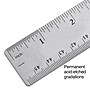 Staples 18" Stainless Steel Ruler with Non Slip Cork Base (51899)~#|#~s1206579_sc7