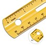 Staples 12" Plastic Ruler, Assorted Colors (51884)~#|#~s1206591_sc7