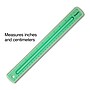 Staples 12" Plastic Standard Imperial/Metric Scales Ruler, with Grip, Assorted Colors (51885)~#|#~s1206592_sc7