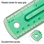 Staples 12" Plastic Standard Imperial/Metric Scales Ruler, with Grip, Assorted Colors (51885)~#|#~s1206599_sc7