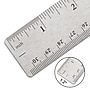 Staples 12" Metal Standard Imperial/Metric Scales Ruler (51887)~#|#~s1206604_sc7