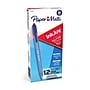 Paper Mate InkJoy 100 RT Retractable Ballpoint Pen, Medium Point, Blue Ink, Dozen (1803473)~#|#~s1206622_sc7
