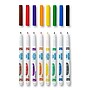 Crayola Classic Color Ultra-Clean Washable Markers fine tip pack of 8 [Pack of 4]~#|#~s1207348_sc7