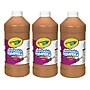 Crayola Artista Ii Liquid Tempera Paint Brown 32 Oz. [Pack Of 3] (3PK-54-3132-007)~#|#~s1207353_sc7