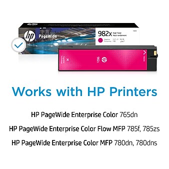 HP 982X Magenta High Yield Ink Cartridge (T0B28A)