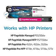 HP 972X Magenta High Yield Ink Cartridge (L0S01AN)