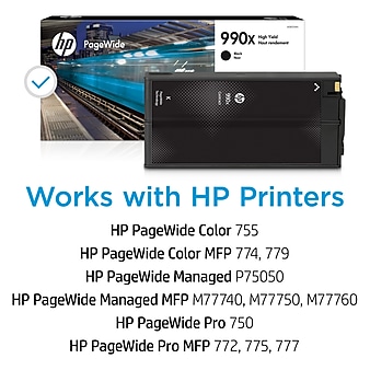 HP 990X Black High Yield Ink Cartridge (M0K01AN)