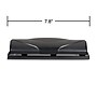 Staples Mini 3-Hole Punch, 6 Sheet Capacity, Black (21419-CC)~#|#~s1208244_sc7