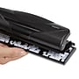 Staples Mini 3-Hole Punch, 6 Sheet Capacity, Black (21419-CC)~#|#~s1208245_sc7
