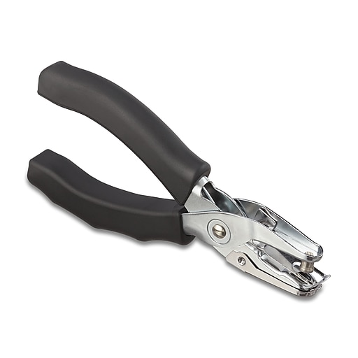 Staples Single Hole Puncher with Vinyl-Coated Grip - Baller Hardware