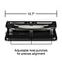 Staples Circle 3-Hole Punch, 30 Sheet Capacity, Black (24549/33989)~#|#~s1208260_sc7