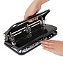 Staples Circle 3-Hole Punch, 30 Sheet Capacity, Black (24549/33989)~#|#~s1208261_sc7