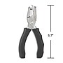 Staples Premium Handheld Hole Punch, 6 Sheet Capacity, Silver/Black (ST10577-CC)~#|#~s1208263_sc7