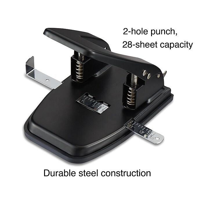 Rapid 23638501 Mini Hole Punch (10 Sheets, Stop Rail With 5 thumbnail image