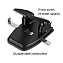 Staples 2-Hole Punch, 28 Sheet Capacity, Black (26637-CC)~#|#~s1208284_sc7