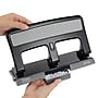 Staples One-Touch 3-Hole Punch, 30 Sheet Capacity, Black (26614)~#|#~s1208290_sc7