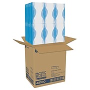 Pacific Blue Select Facial Tissue, 2-ply, 100 Tissues/Box, 39 Boxes/Pack (48100)