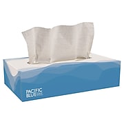 Pacific Blue Select Facial Tissue, 2-ply, 100 Tissues/Box, 39 Boxes/Pack (48100)