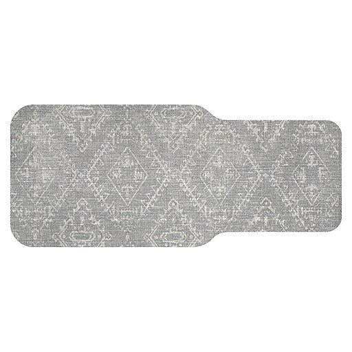 SOMINE McCall Vinyl Desk Pad, 11.75" x 27.5", Gray (SM757) Staples