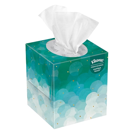 Kleenex Professional Facial Tissue, 2-ply, White, 90 Tissues/Box