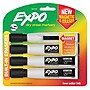 Expo Magnetic Dry Erase Markers, Chisel Tip, Black, 4/Pack   (1944729)~#|#~s1210231_sc7