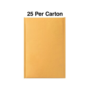 6.75" x 9" Self-Seal Bubble Mailer, #0, 25/Carton (ST56645B)
