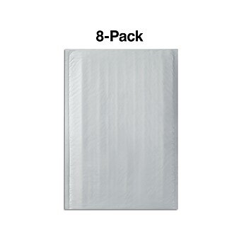 14.25"W x 19"L Peel & Seal Bubble Mailer, #7, 8/Pack (51630)