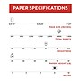 TRU RED™ 8.5" x 11" Multipurpose Paper, 20 lbs., 96 Brightness, 500 Sheets/Ream, 8 Reams/Carton (TR56964)~#|#~s1210616_sc7