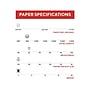 TRU RED™ 8.5" x 11" Copy Paper, 20 lbs., 92 Brightness, 500 Sheets/Ream (TR56957)~#|#~s1210626_sc7