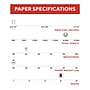 TRU RED 8.5" x 11" Copy Paper, 20 lbs., 92 Brightness, 500 Sheets/Ream, 8 Reams/Carton (TR59702)~#|#~s1210629_sc7