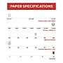 TRU RED™ 8.5" x 11" Multipurpose Paper, 20 lbs., 96 Brightness, 500 Sheets/Ream, 10 Reams/Carton (TR56962)~#|#~s1210643_sc7