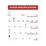 TRU RED™ 8.5" x 11" Multipurpose Paper, 20 lbs., 96 Brightness, 500 Sheets/Ream (TR56961)~#|#~s1210644_sc7