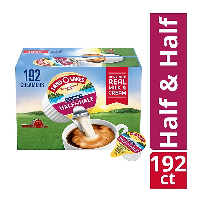 Land O'Lakes Mini-Moo's Half and Half Liquid Creamer, 0.28 oz
