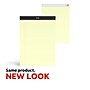 Staples Writing Pad, 8.5" x 11.75", Wide Ruled, Canary, 50 Sheets/Pad (40066)~#|#~s1210742_sc7