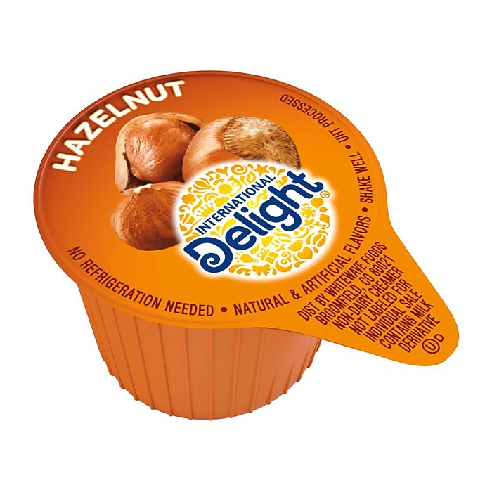 International Delight Hazelnut Liquid Creamer, 0.44 oz., 192
