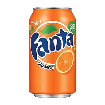Coca-Cola Orange Fanta Soda, 12 oz., 24/Carton (49000030730)