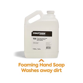 Coastwide Professional™ Foaming Hand Soap Refill, Honey Almond Scent, 1 Gal., 4/Carton (CW156RU01-ACT)