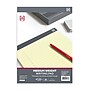 TRU RED Medium Weight Notepad, 8.5" x 11.75", Wide Ruled, Yellow, 50 Sheets/Pad (TR57361)~#|#~s1211644_sc7