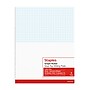 Staples Graph Pad, 8.5" x 11", Graph Ruled, White, 50 Sheets/Pad, 6 Pads/Pack (ST57333)~#|#~s1211663_sc7