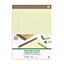 TRU RED™ Notepads, 8.5" x 11.75", Wide Ruled, Canary, 50 Sheets/Pad, Dozen Pads/Pack (TR58184)~#|#~s1211679_sc7