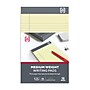 TRU RED™ Notepads, 5" x 8", Narrow Ruled, Canary, 50 Sheets/Pad, 12 Pads/Pack (TR57359)~#|#~s1211702_sc7