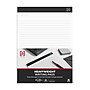 TRU RED™ Notepads, 8.5" x 11.75", Wide Ruled, White, 50 Sheets/Pad, 12 Pads/Pack (TR57382)~#|#~s1211716_sc7