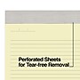TRU RED Notepad, 8.5" x 11.75", Narrow Ruled, Yellow, 50 Sheets/Pad (TR57375)~#|#~s1211767_sc7