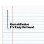 Staples Notepads, 8.5" x 11" (US letter), Wide Ruled, White, 50 Sheets/Pad, Dozen Pads/Pack (ST57334)~#|#~s1211793_sc7