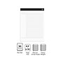 TRU RED™ Notepads, 8.5" x 11.75", Project Planner Format Ruled, White, 50 Sheets/Pad, 6 Pads/Pack (TR57379)~#|#~s1211814_sc7