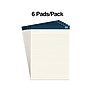 TRU RED Heavyweight Notepad, 8.5" x 11.75", Narrow Ruled, Ivory, 50 Sheets/Pad, 6 Pads/Pack (TR58193)~#|#~s1211822_sc7